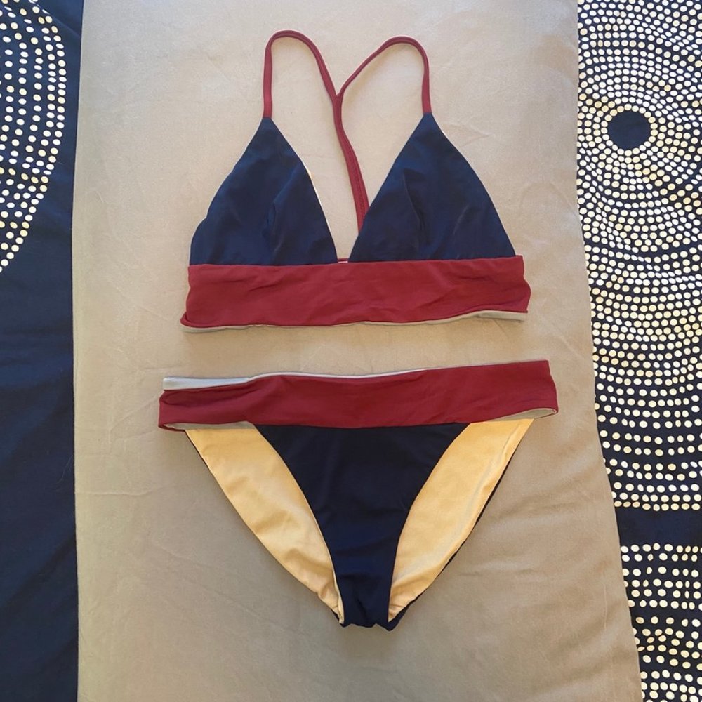 Reversible jcrew french bikini